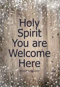 Holy Spirit Welcome