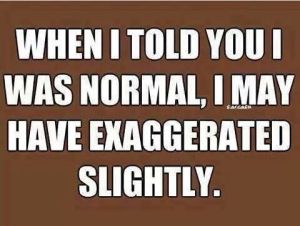 normal exaggerated