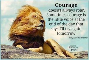 Lion  Quiet Courage